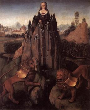 漢斯 梅姆林 Allegory with a Virgin 漢斯 梅姆林 Allegory with a Virgin